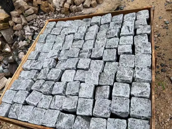 Vialetto paesaggistico esterno 654 pietra cubica di granito piccolo per pavimentazione